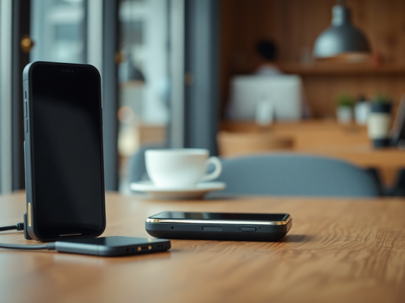 Acessórios para Trabalhar em Cafés: O Kit Completo para Não Perder Nada do Celular