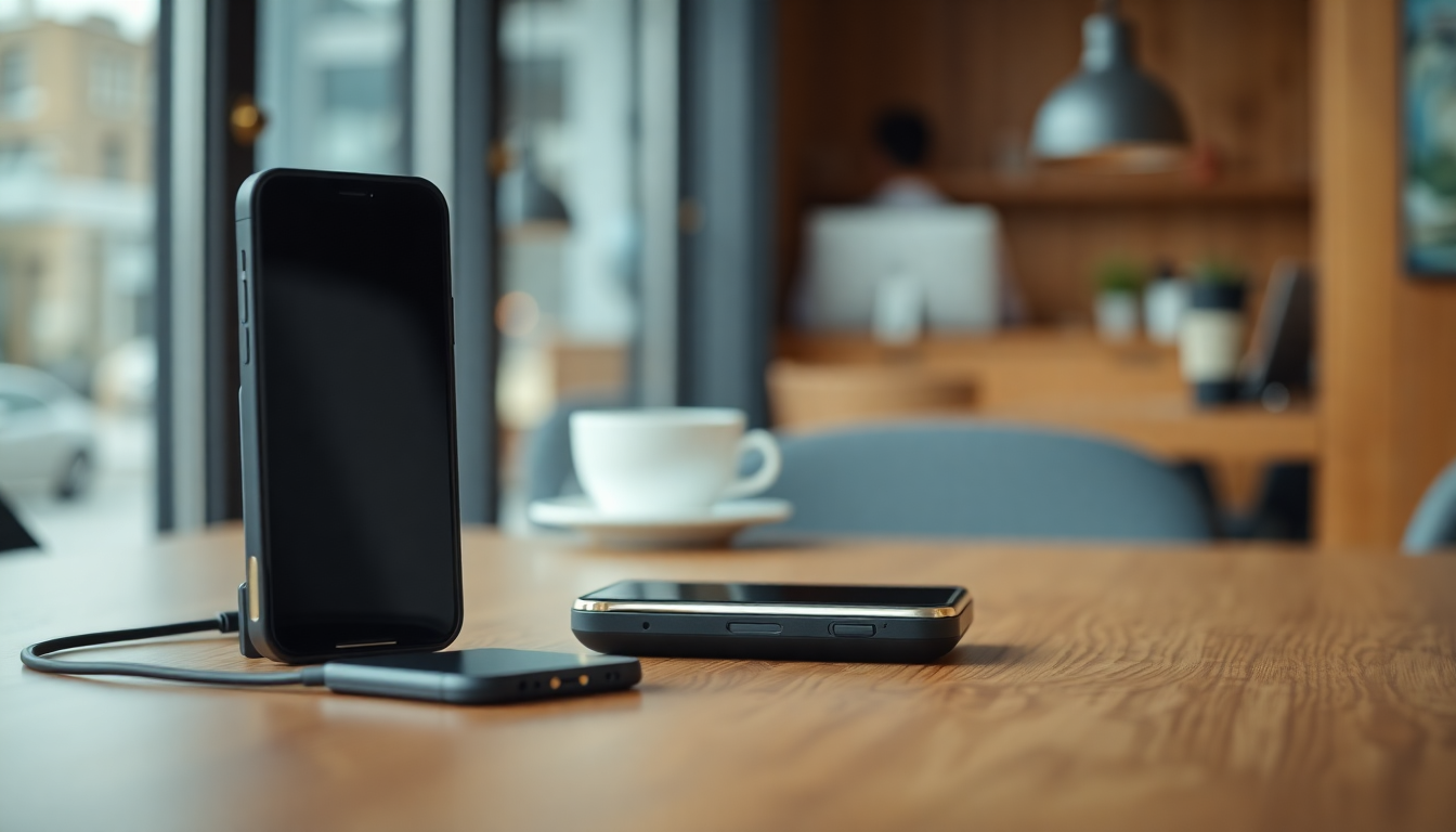 Acessórios para Trabalhar em Cafés: O Kit Completo para Não Perder Nada do Celular