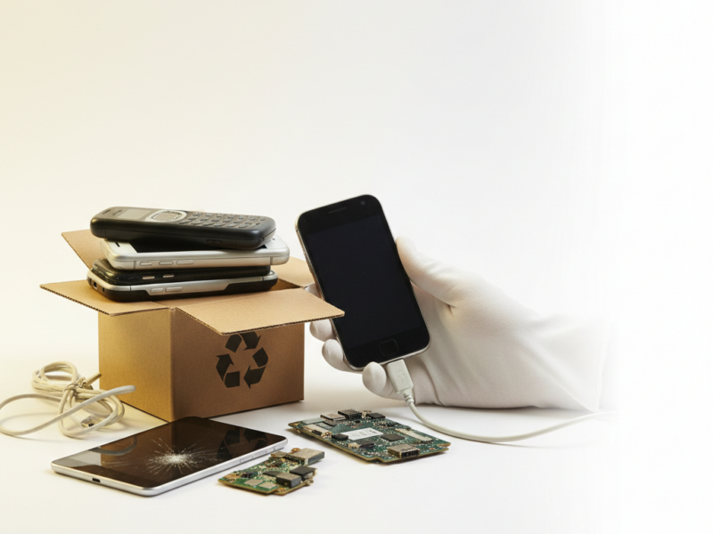O que fazer com celular velho: descarte correto e logística reversa de eletrônicos