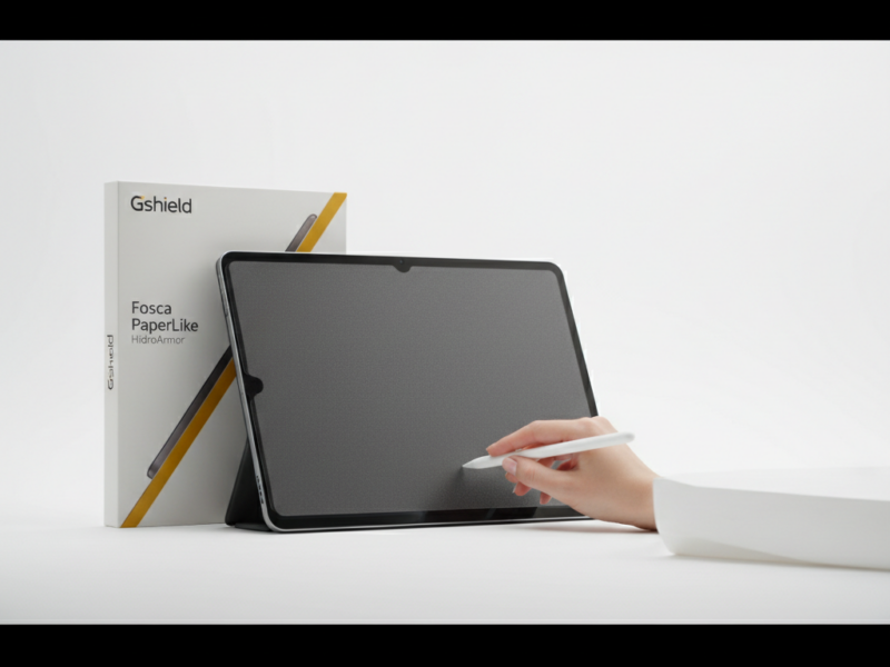 Película para iPad Pro 11 (2021) Fosca PaperLike HidroArmor Gshield: vale a pena?