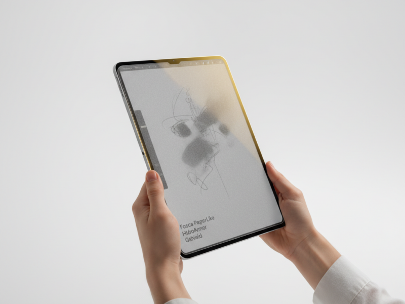 Película para iPad Pro 11\” (2021) Fosca PaperLike HidroArmor Gshield — vale a pena?