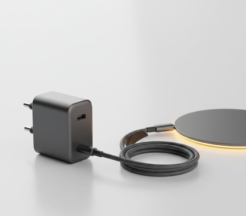 Carregador Portátil MagSafe Titanium Gshield: 15W Wireless, Ultrafino e Magnético para iPhone e Android