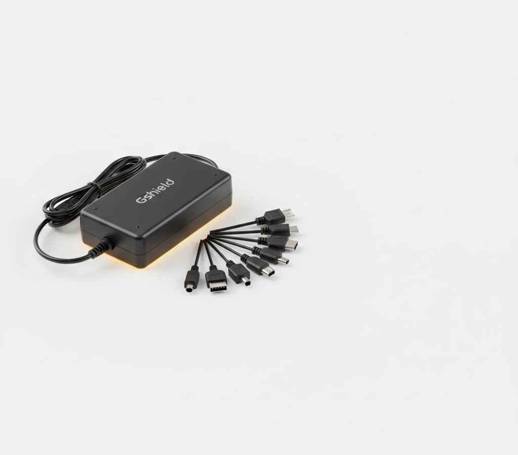 Carregador Universal Notebook Compaq 90W Bivolt com 8 Conectores Gshield