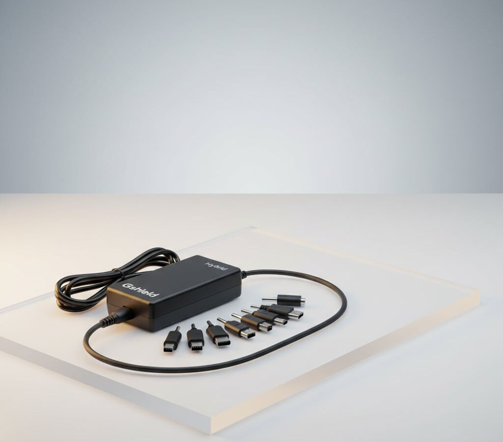 Carregador Universal para Notebook IBM 90W Bivolt Automático com 8 Conectores, Voltagem Inteligente 12V a 24V – Hybrid – Gshield