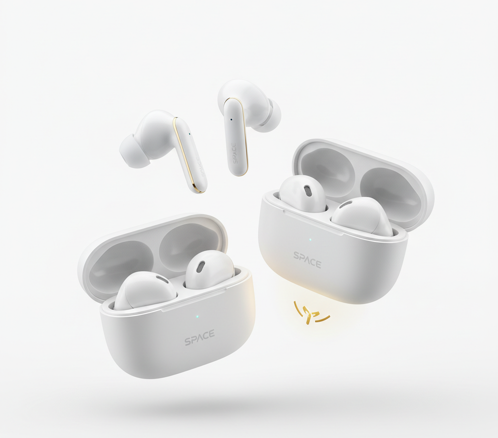 Dia das Mães – Earbuds Bluetooth Orbit Branco (2 Unidades) SPACE vale a pena? Análise completa 2026