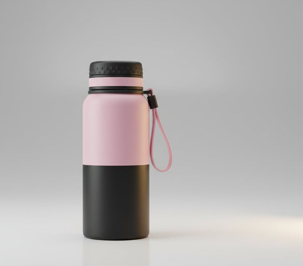 Garrafa Térmica Gshield Armor 700ml Rosa e Preta: Lançamento Junho 2026