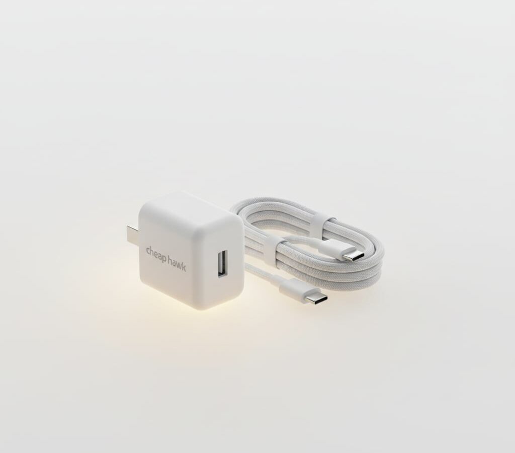 Kit Carregador 20W + Cabo Cheap Hawk Tipo C / Tipo C 1m Branco Eskilo: vale a pena em 2026?
