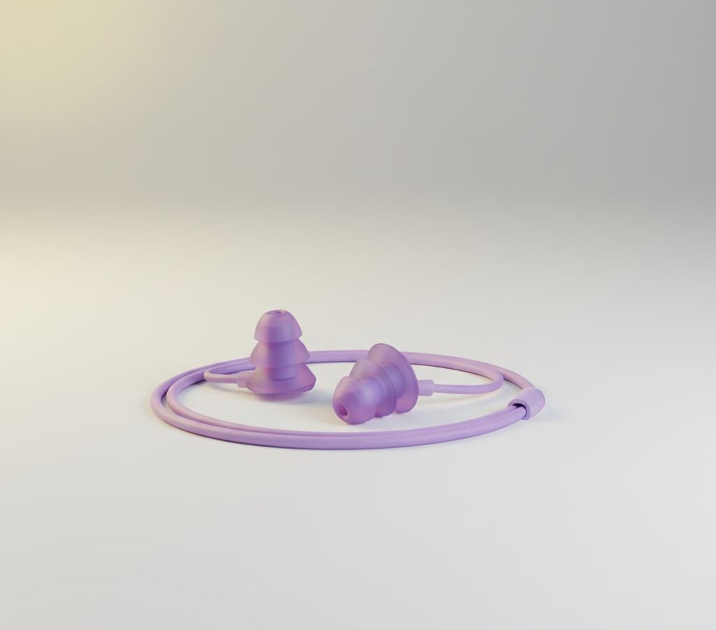 Kit Cordão Anti-Perda + Earplugs Shieeld Spirit Lilás Gshield: lançamento junho 2026