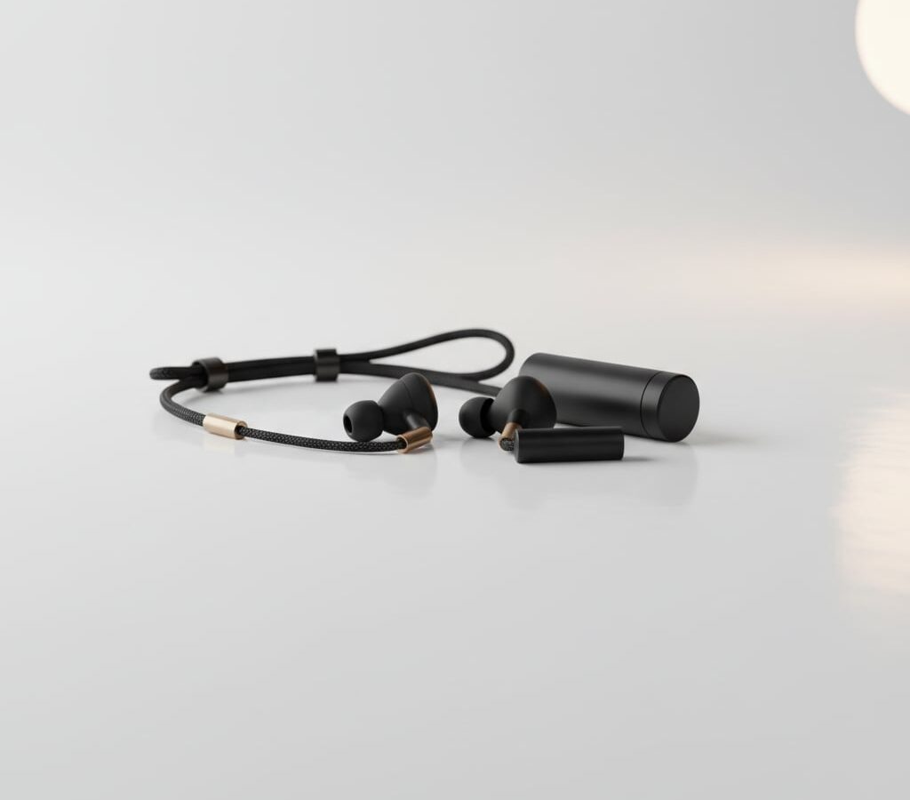 Kit Cordão Anti-Perda + Tampões Shield Calm com Tubo Filtro Acústico Preto Gshield: Vale a Pena?