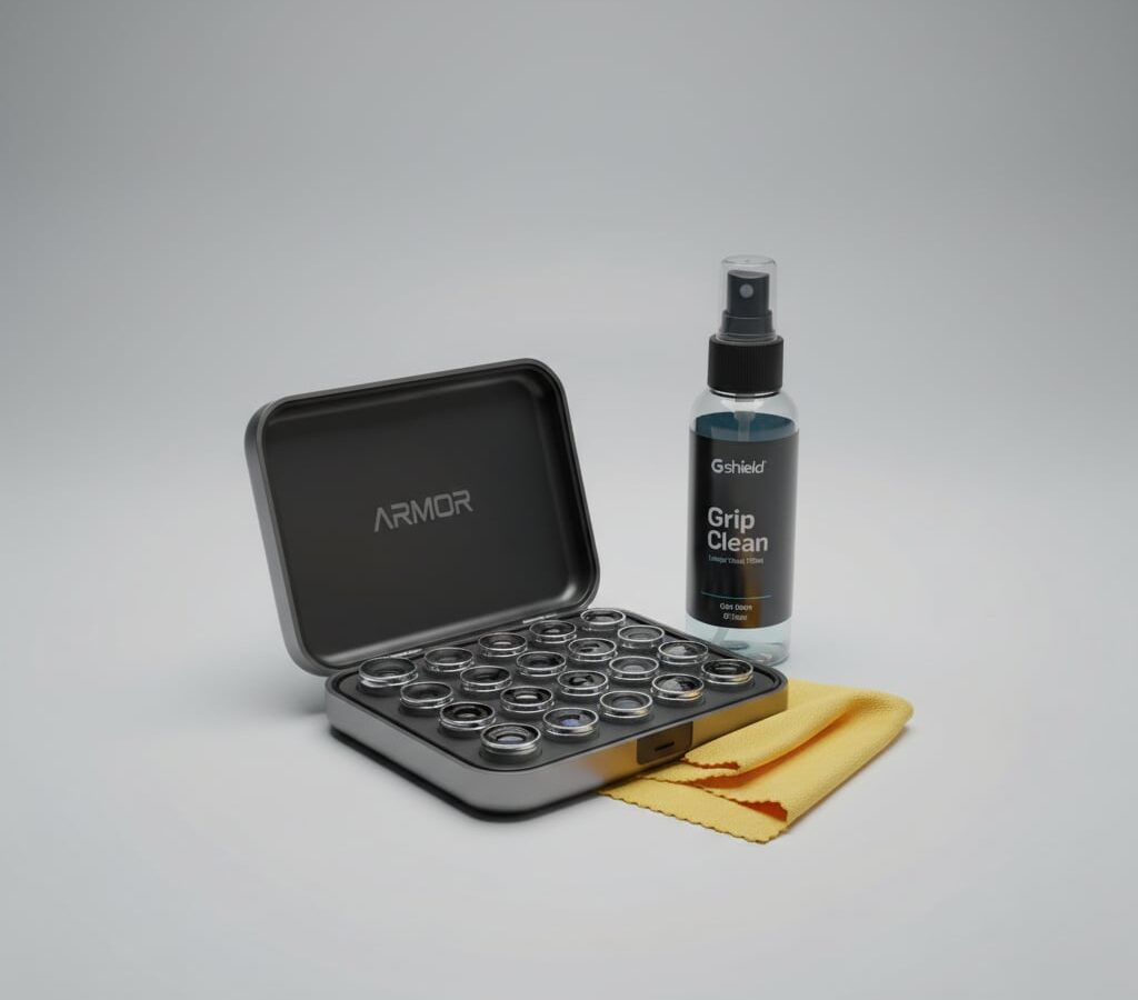 Kit Conjunto Estojo Magnético 24 Peças Armor + Spray Limpa Telas 150ml Grip Clean Gshield: vale a pena em 2026?