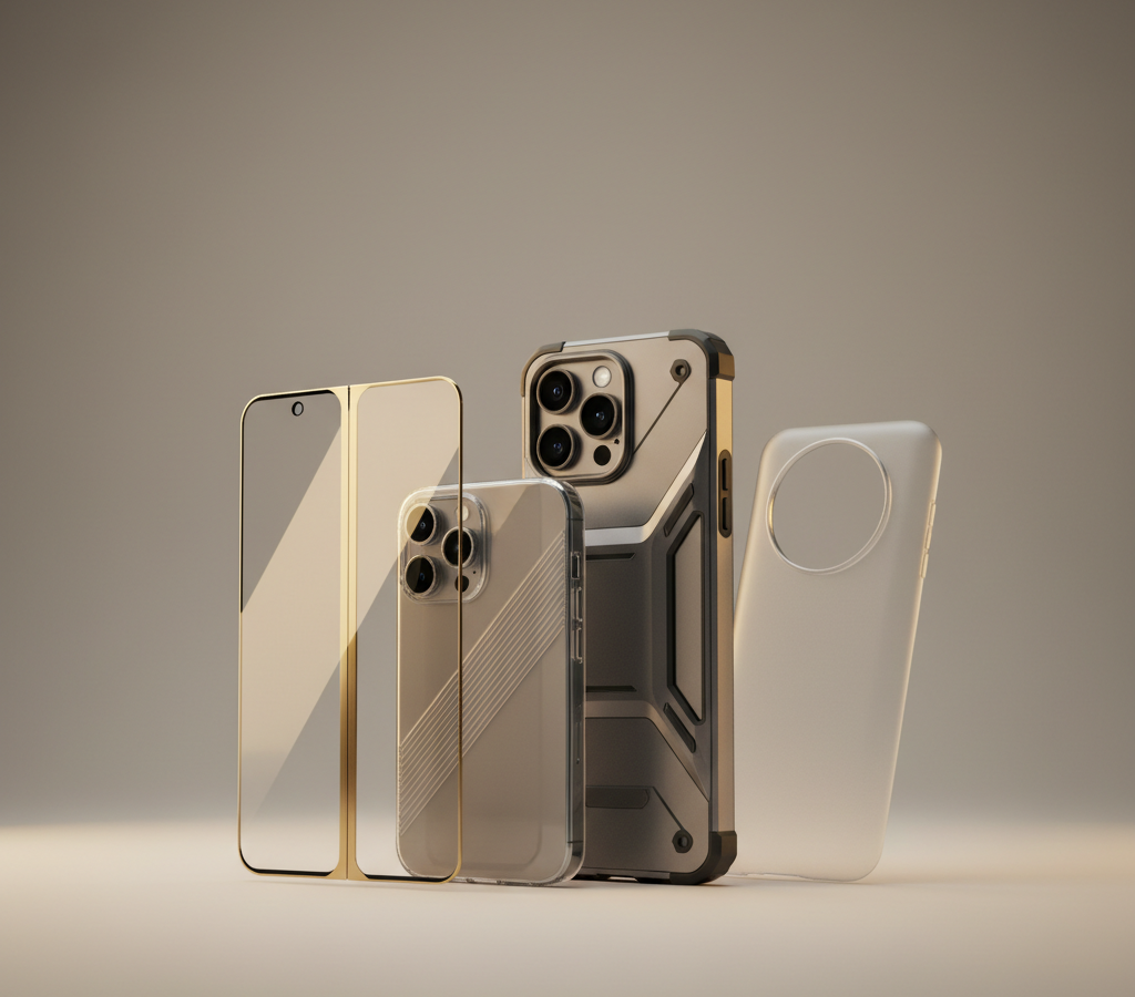 Película e capa para Galaxy Z Fold7, iPhone Air, S26 Ultra e Xiaomi 17 Ultra: qual acessório comprar em 2026?