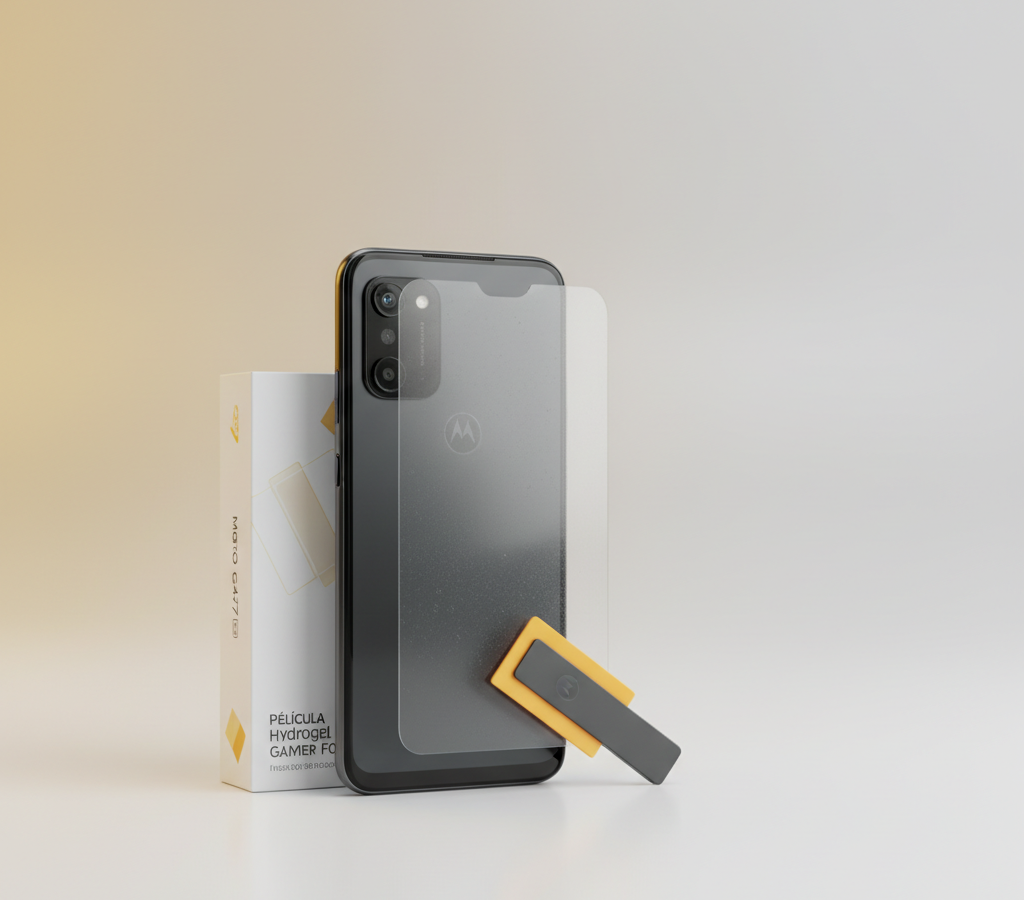 Película Hydrogel Gamer Fosca para Moto G47 5G Gshield: vale a pena? Análise completa 2026