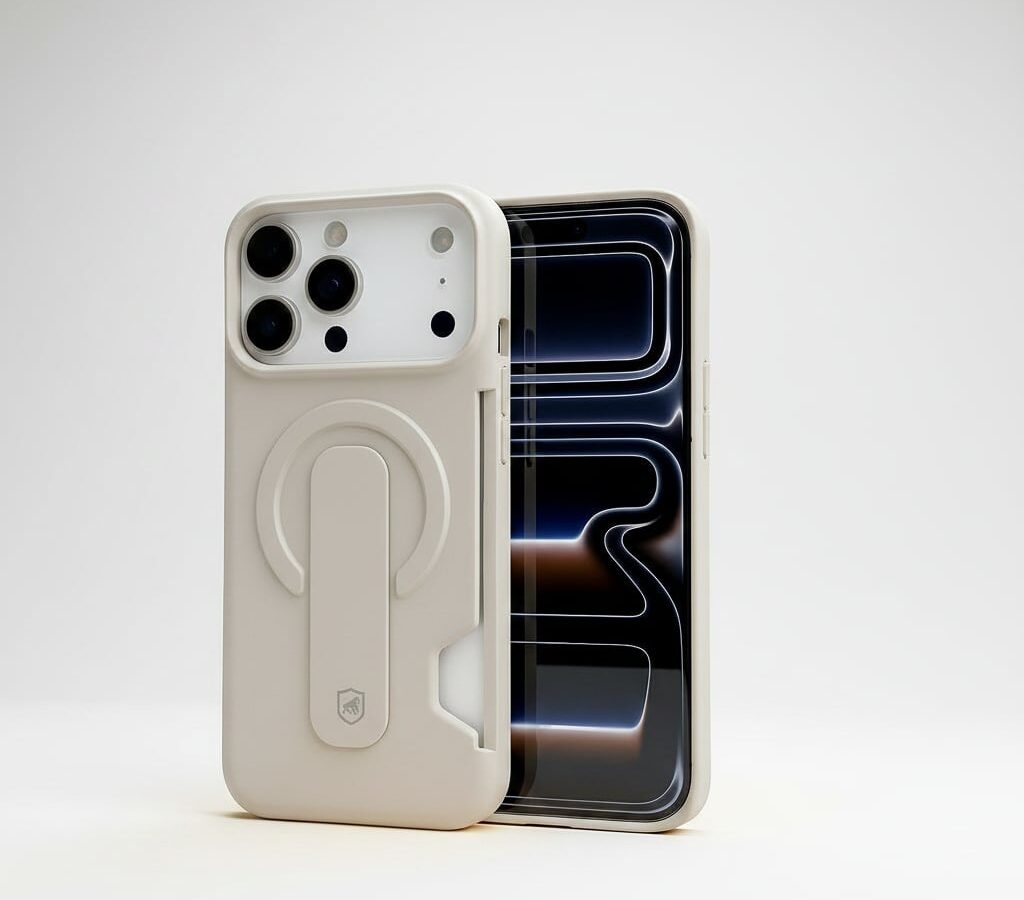 Capa para iPhone 17 Pro Card Ring Off White Gshield: guia completo