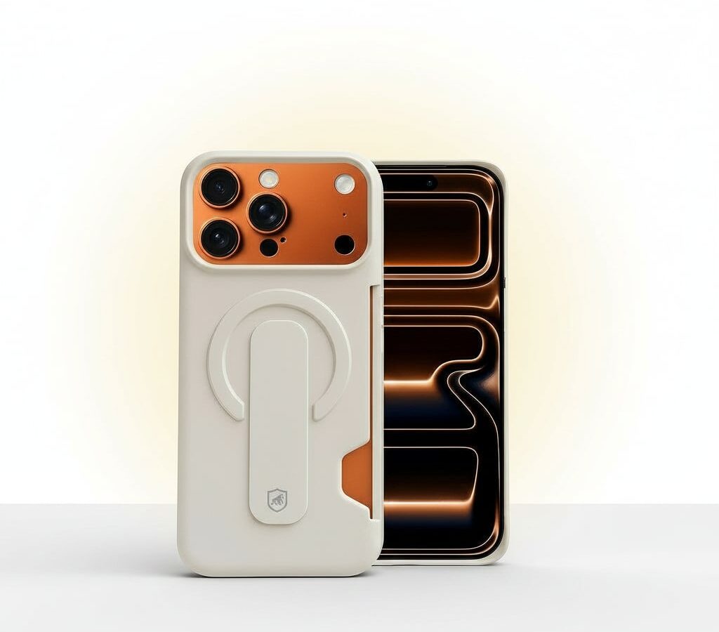 Capa para iPhone 17 Pro Max Card Ring Off White Gshield: guia completo
