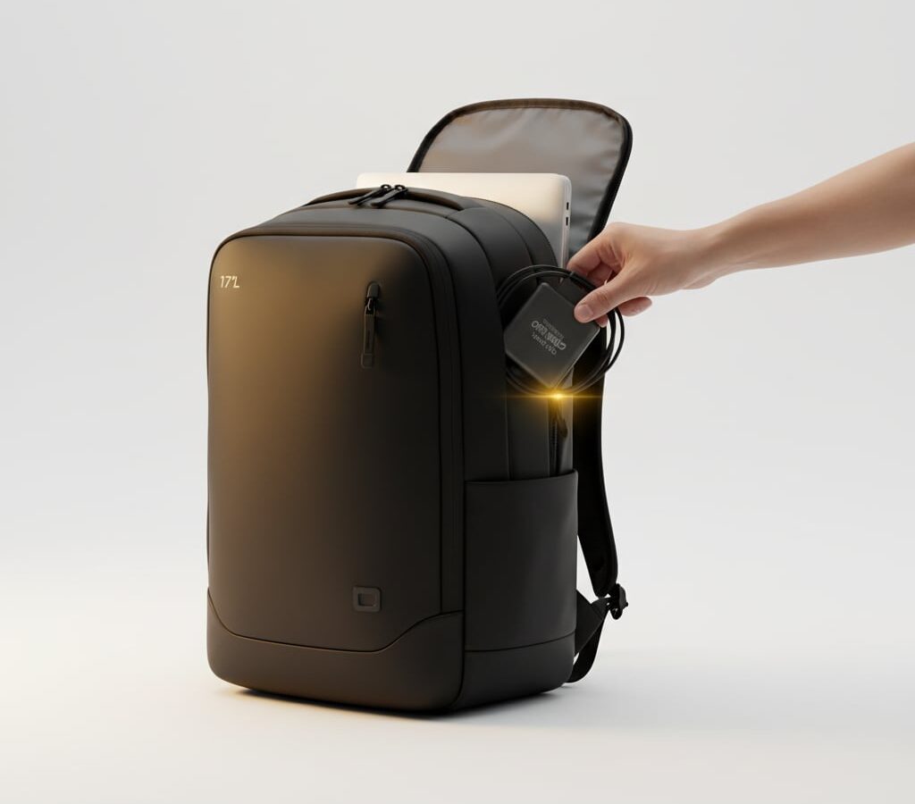Kit Mochila 38L para Viagem para Notebook 17\” + Carregador Turbo PD Gshield: vale a pena? Análise completa
