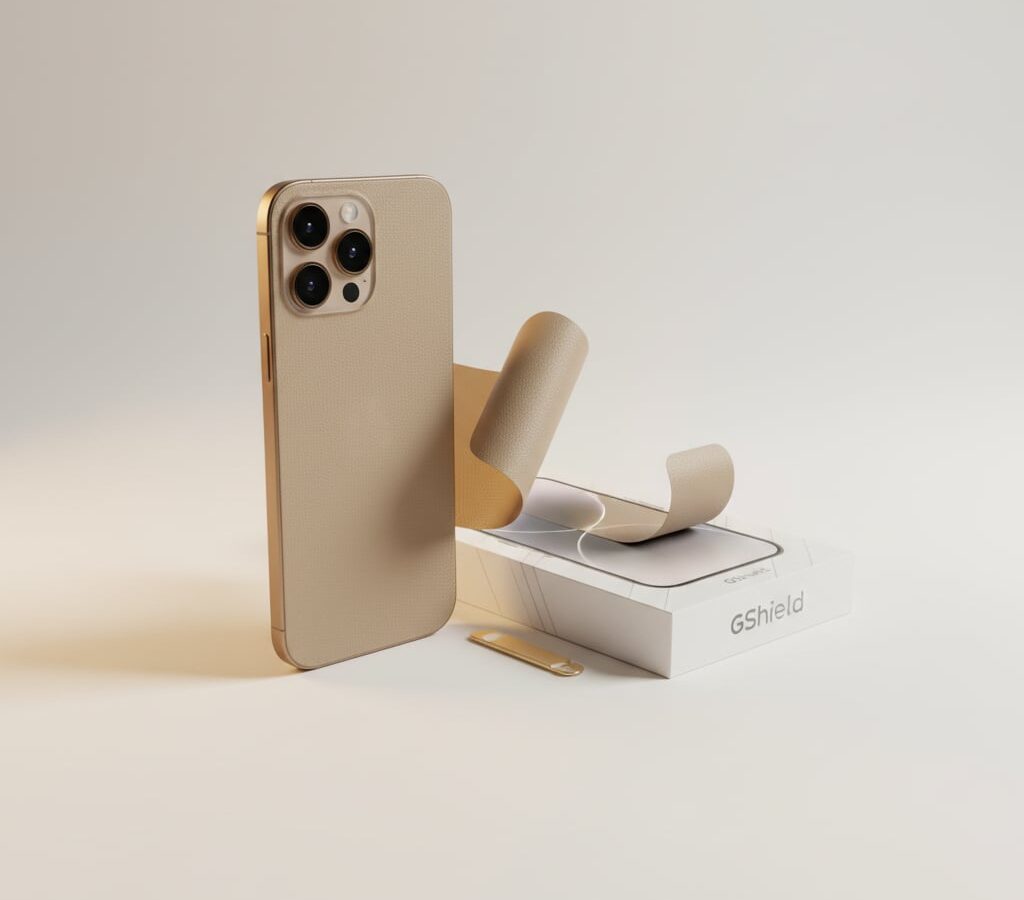 Película para iPhone 15 Plus Traseira Efeito Couro Bege Gshield — Análise Completa 2026