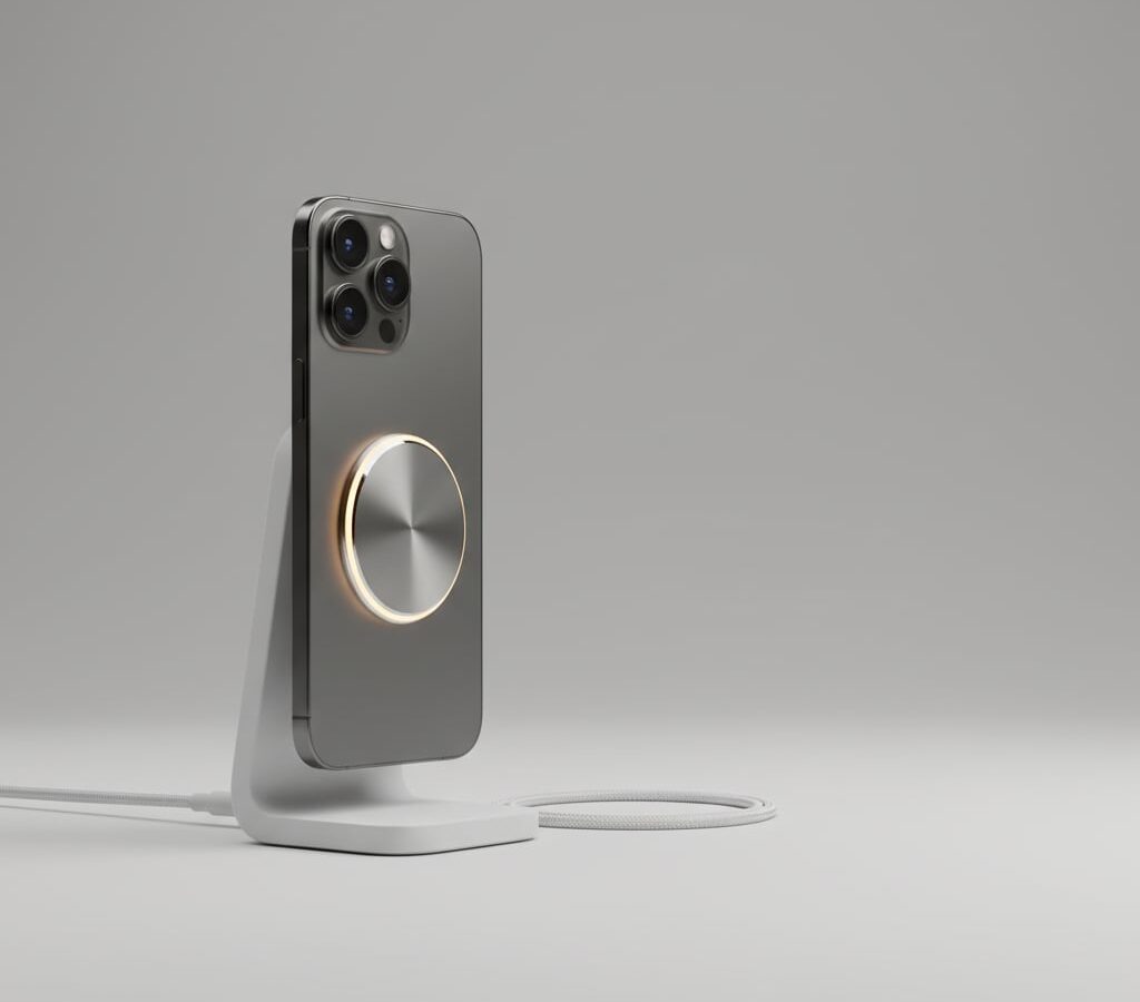 Capa para iPhone 18 Pro Magsafe TechCouro Preta: proteção premium com design sofisticado