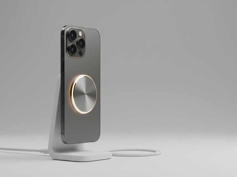 Capa para iPhone 18 Pro Magsafe TechCouro Preta: proteção premium com design sofisticado