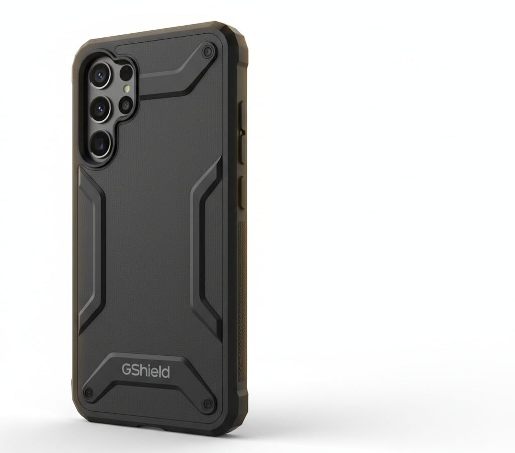 Capa para Samsung Galaxy S26 FE Rugged Shield Gshield: proteção máxima com design tático