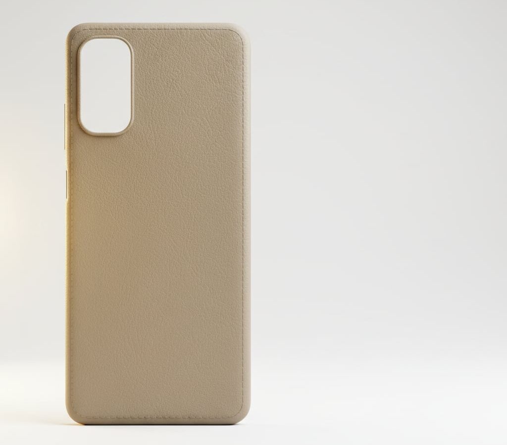 Película para Xiaomi Poco F9 Ultra – Traseira Efeito Couro Bege: Proteção Premium com Estilo